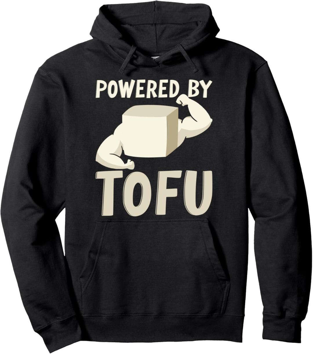 Angetrieben durch Tofu Veggies Meatless Vegetarisch Pullover Hoodie