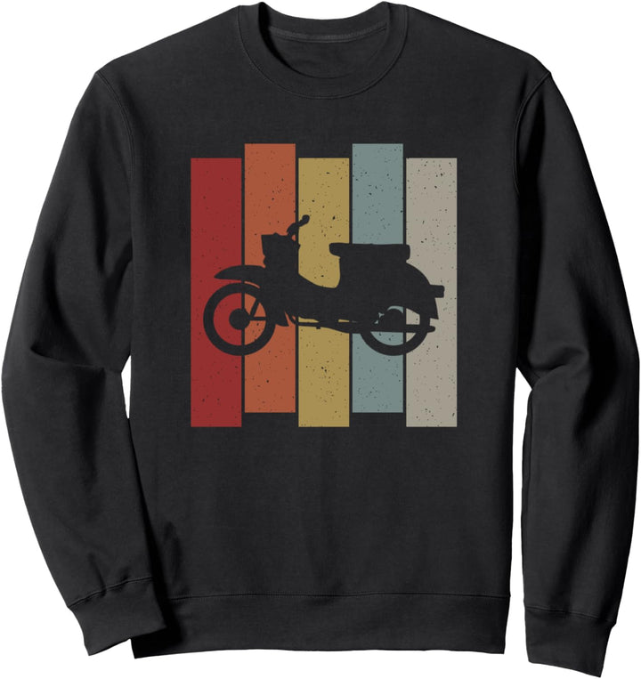 Retro Simsonfahrer Schwalbe KR50 KR51 DDR Ossi Vintage Moped Sweatshirt