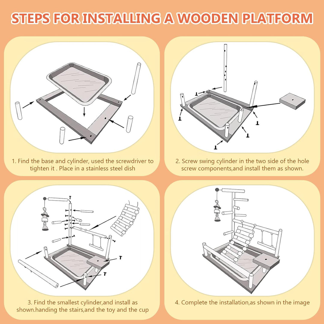 Parrot Playstand, Vögel Spielplatz, Wellensittich Spielzeug Vögel Spielplatz Papagei Spielplatz Papa