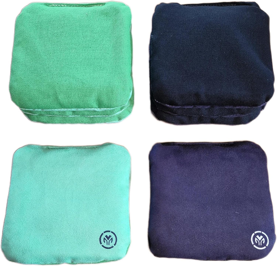 Cornhole Säckchen – Cornhole Bags Set 8 Stück – 15×15 cm Turniermass, 450 g – Doppelseitig Schnell &