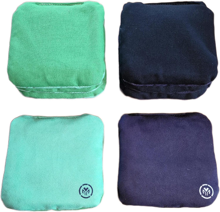 Cornhole Säckchen – Cornhole Bags Set 8 Stück – 15×15 cm Turniermass, 450 g – Doppelseitig Schnell &