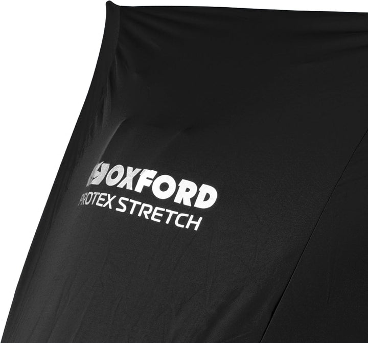 Oxford CV172 PROTEX Stretch-Passform Premium Stretch-Passform Innenraum Motorrad Abdeckung - Schwarz
