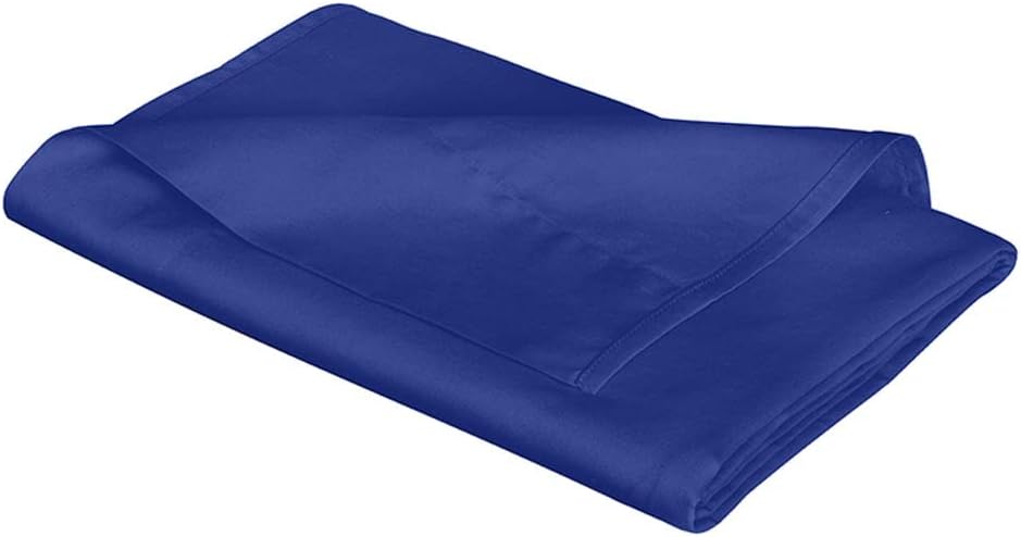 fleuresse L Uni-Colours-Bettlaken, Mako-Satin, Royal-blau, 270 x 260 270 x 260 Royal-blau, 270 x 260