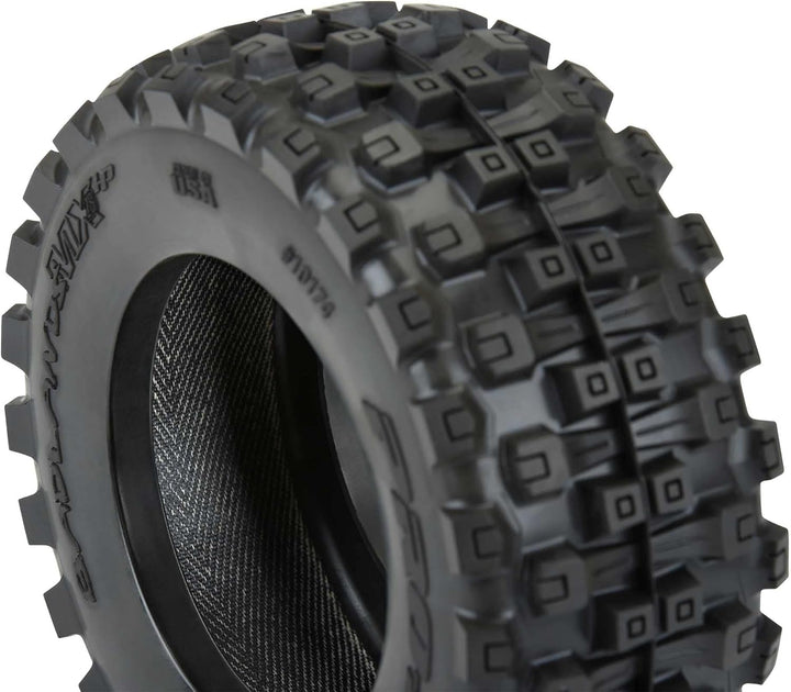 1/10 Badlands MX28 BELTED F/R 2.8" MT Tires MTD 12mm/14mm Raid (2)