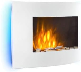 Klarstein Elektrokamin, Elektro Heizungen für Wohnzimmer & Innenräume, Elektrischer Kamin mit LED Fl