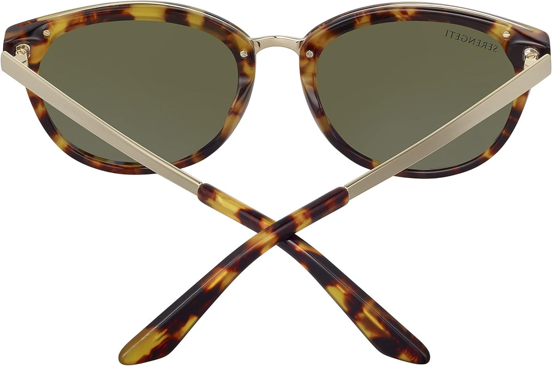 Serengeti Unisex Jodie Sonnenbrille M Glänzend Havana Shiny Light Gold Metall, M Gl&#xE4;nzend Havan