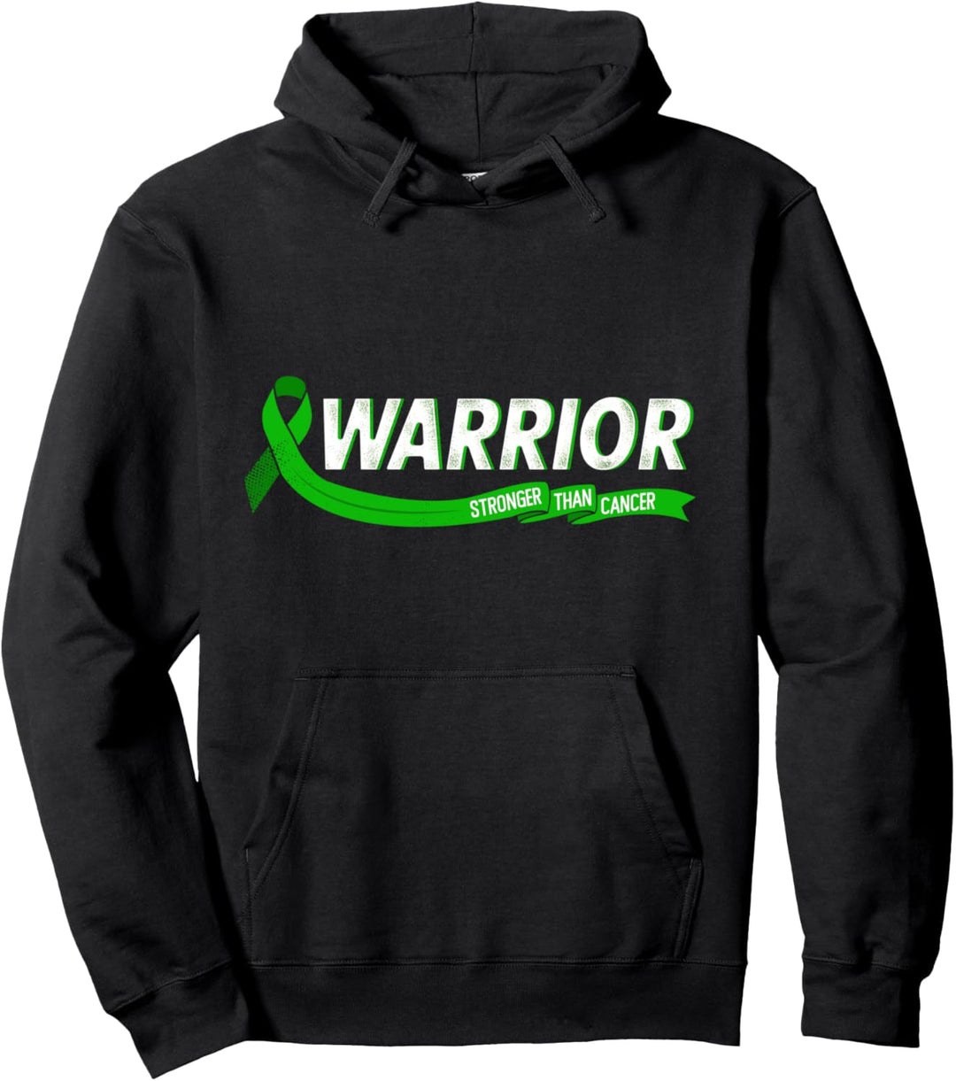 Warrior stronger than cancer liver cancer awareness Pullover Hoodie