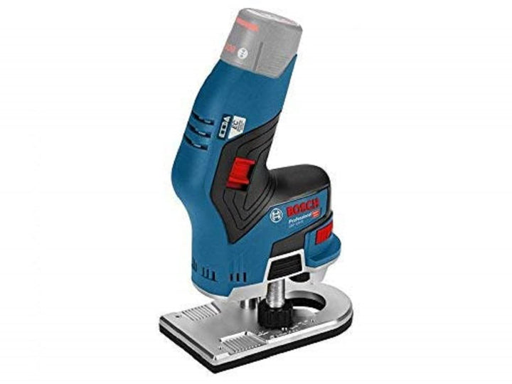 Bosch Professional 12V System Akku Kantenfräse GKF 12V-8 (Leerlaufdrehzahl 13.000 min-1, Gewicht ohn