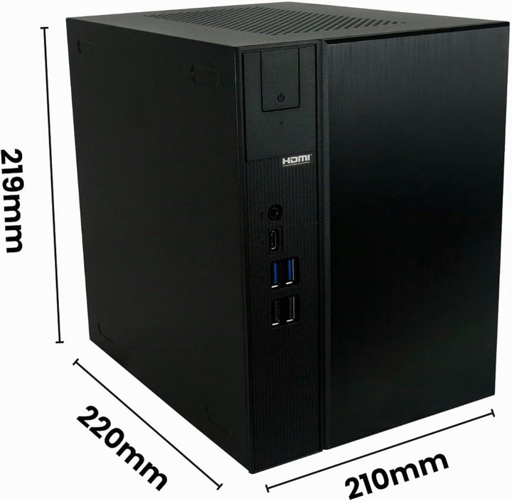 DeskMeet-PC Intel Core i9-14900 (5,8 GHz Turbo) Nvidia RTX 4060 Ti 8GB GDDR6 64GB DDR4 RAM 2TB M.2 S