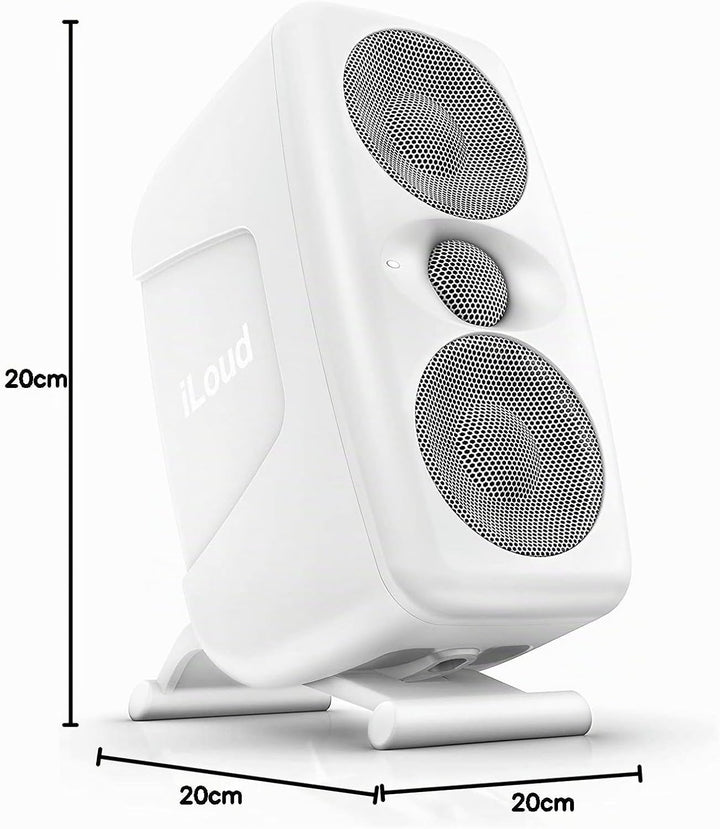 IK Multimedia iLoud MTM - High-resolution compact studio monitor speaker (Single), Weiss