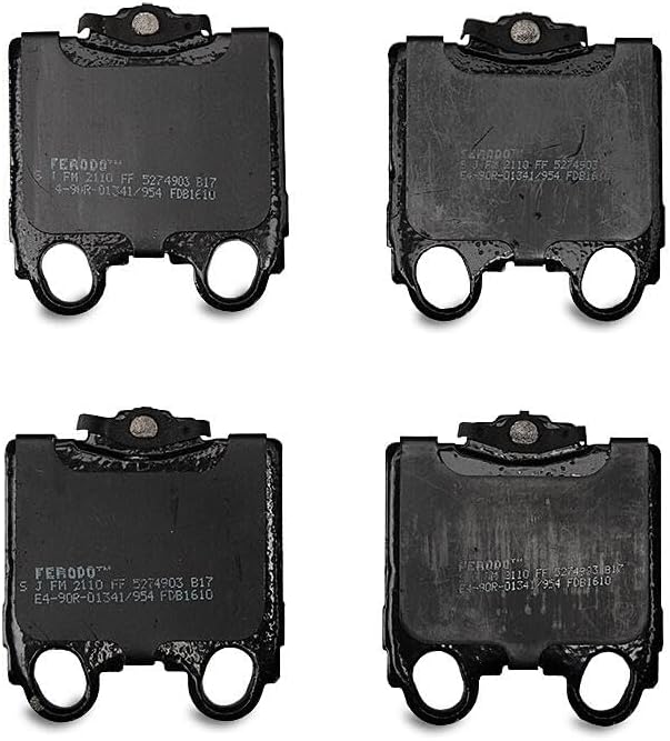 Ferodo FDB1610 PREMIER Bremsbelagsatz, Scheibenbremse - (4-teilig) - (4 Stück)