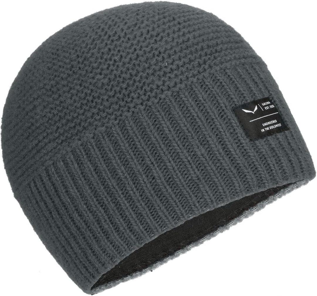 Salewa Unisex Apparel Sarner 2 Wool Beanie Einheitsgrösse ONYX, Einheitsgrösse ONYX