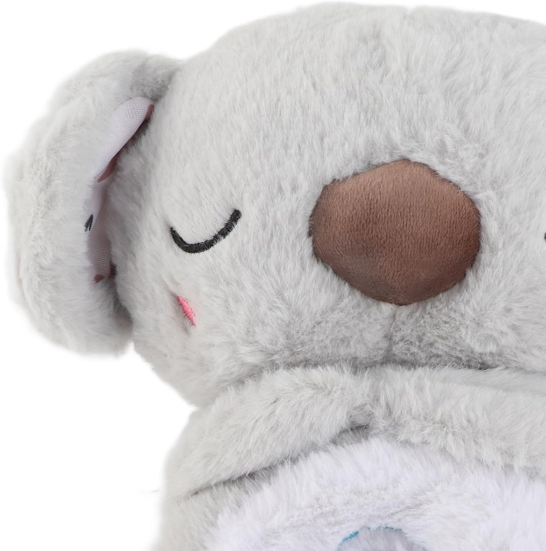 Schlummer Koala Kuscheltier mit Musik, Licht & Rhythmischen Atembewegungen, Atmendes Kuscheltier, An