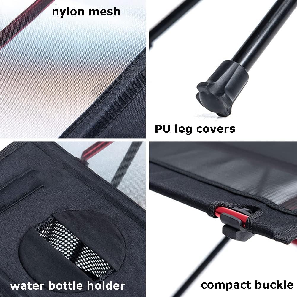Tentock Ultraleichter Camping Tisch Klapptisch Aluminium Leicht Stabil Campingtisch Tragfähigkeit bi