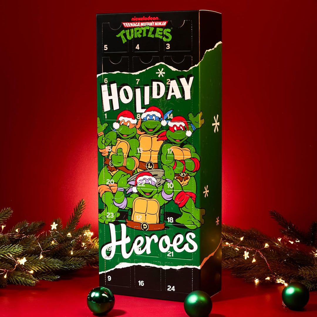 Get Trend Teenage Mutant Ninja Turtles Socken Adventskalender Kinder 2025, 24 Paar Lustige Socken 31
