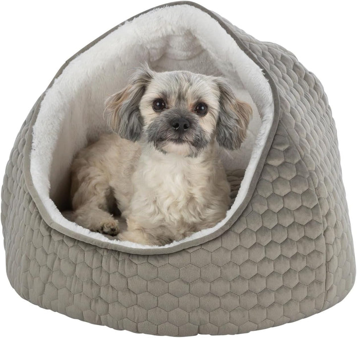 TRIXIE 36357 Höhle Livia, ø 45 × 33 cm, Taupe/Creme