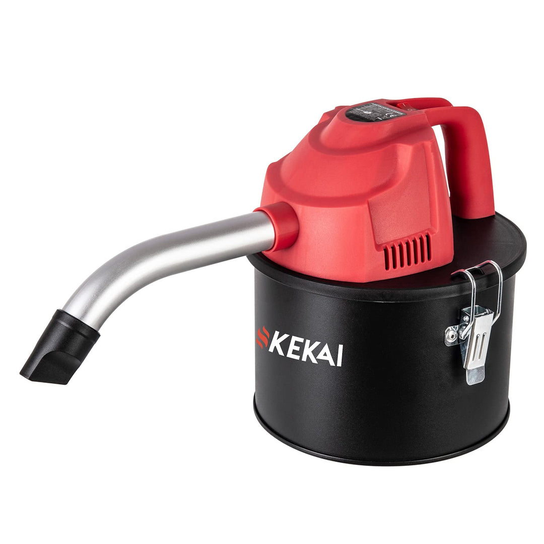 Kekai Adriano Aschesauger, kompakt, 4 Liter, 600 W, waschbarer HEPA-Filter und gebogenes Aluminiumro