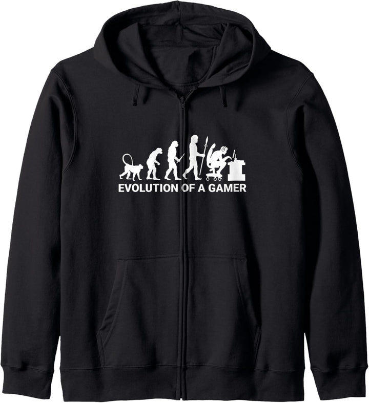 Evolution of a Gamer Kapuzenjacke