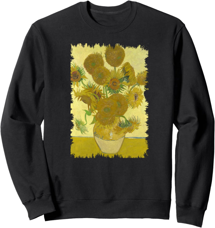 Vincent van Gogh "Sonnenblumen" Berühmte Kunst Stilvoll Sweatshirt