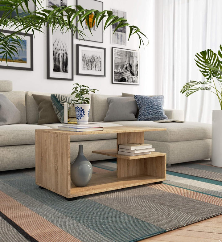 AKORD Couchtisch Holz | Pin 90x45x51cm| Schrank für Wohnzimmer | Schlafzimmer Schrank | Minimalistis