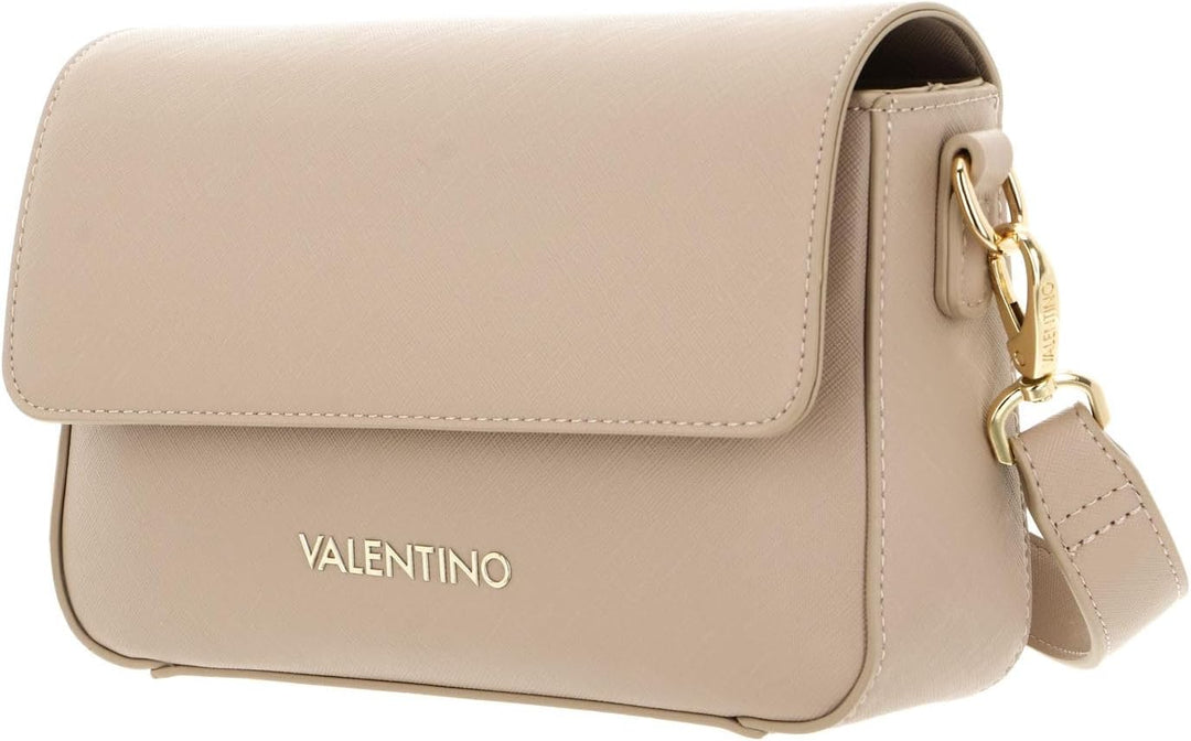 Valentino Damen Zero Re Umhängetasche, Beige