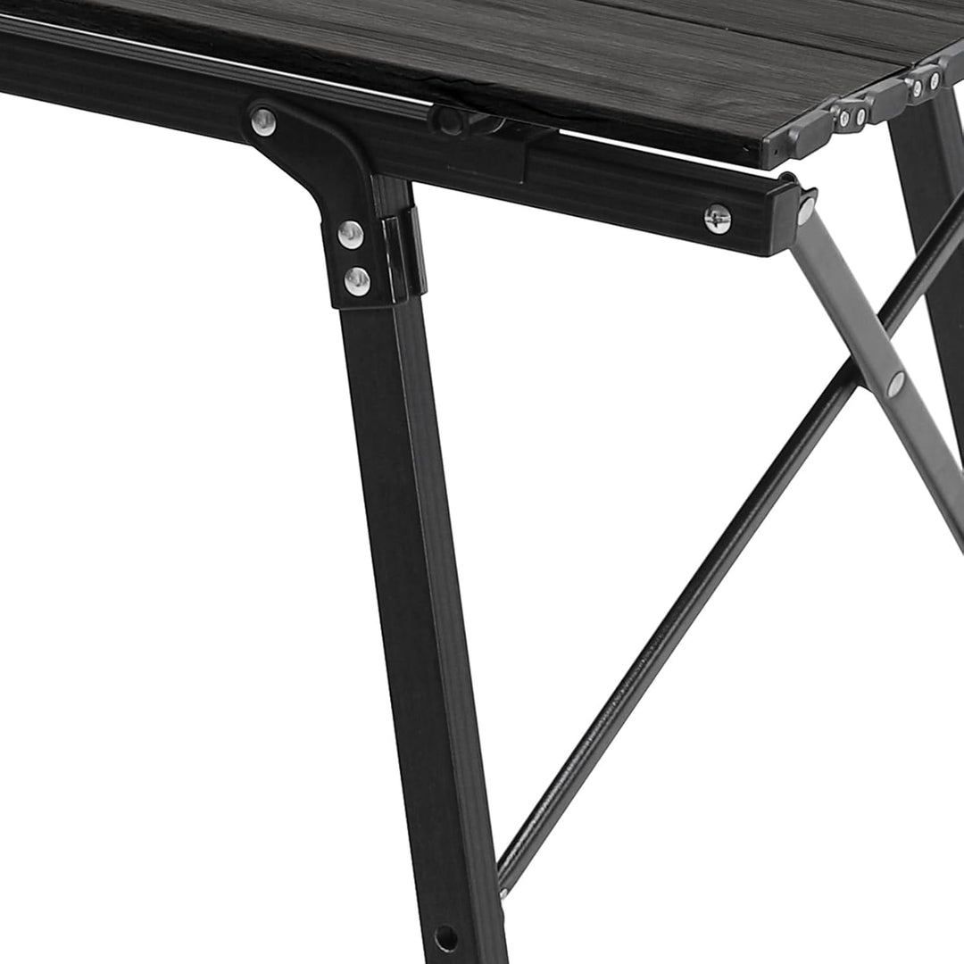 Campingtisch klappbar höhenverstellbar Falttisch tragbar Aluminium inkl. Tragetasche Outdoortisch we