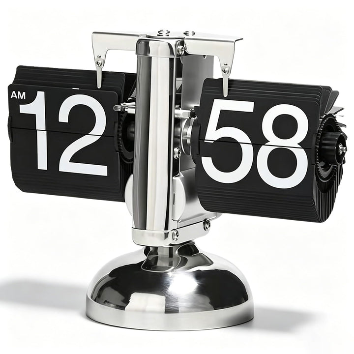 Digitale Klappuhr,Retro-Flip-Uhr,Flip-Schreibtischuhr,Flip-Uhr Retro,Schreibtischuhr Vintage Design