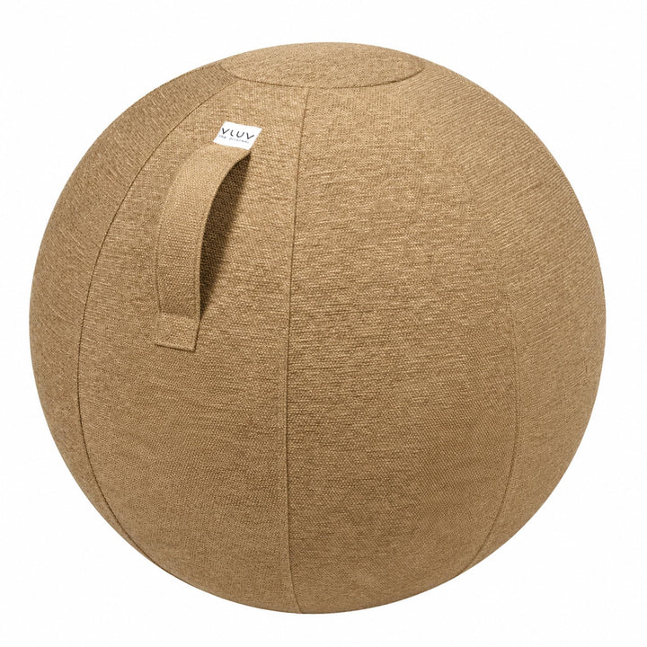 VLUV® BOL STOV Sitzball Büro Ergonomisch [Atmungsaktiv mit Tragegriff und Wegrollschutz] Waschbarer