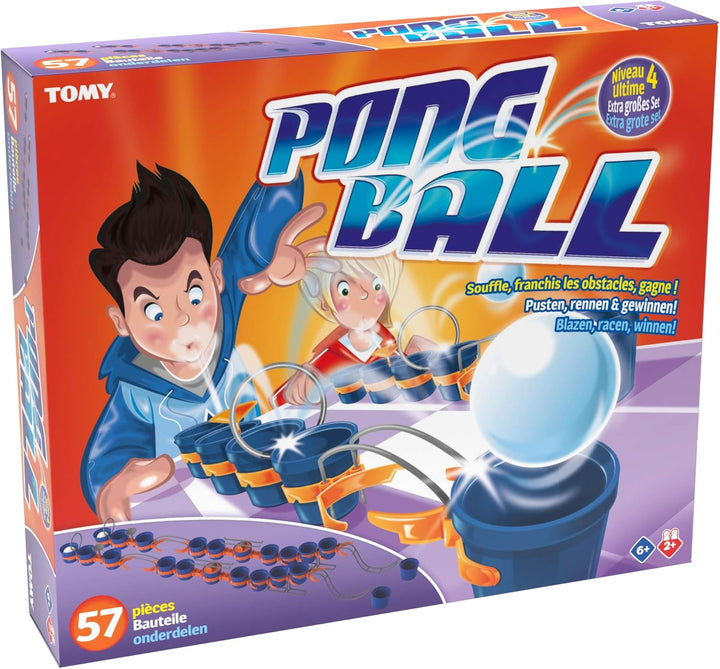 TOMY T73021 Spiel, Mehrfarbig Pong Ball – Ultimative Level, Pong Ball – Ultimative Level