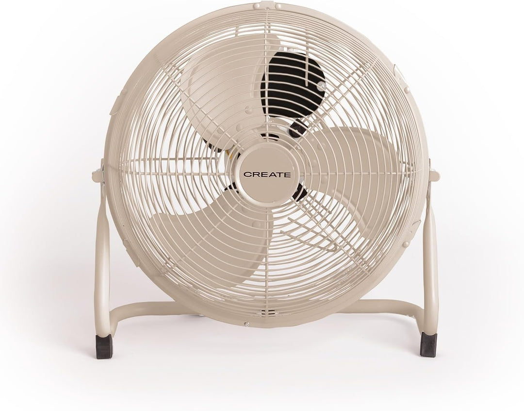 CREATE / AIR FLOOR RETRO/Industrieller Bodenventilator/Sand Ventilator, 12 Zoll, starker Luftstrom,