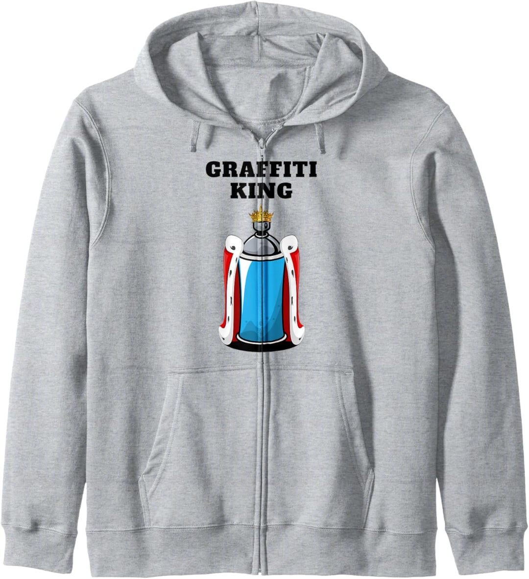 Graffiti King | Jungen Graffiti T-Shirt | Herren Graffiti Kapuzenjacke