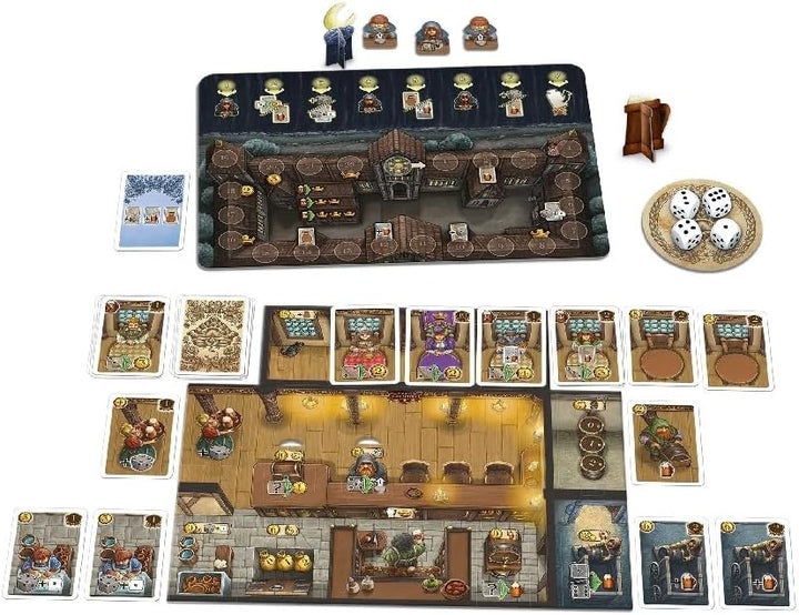 Schmidt Spiele 49351 Die Tavernen im Tiefen Thal, Strategiespiel, bunt Single