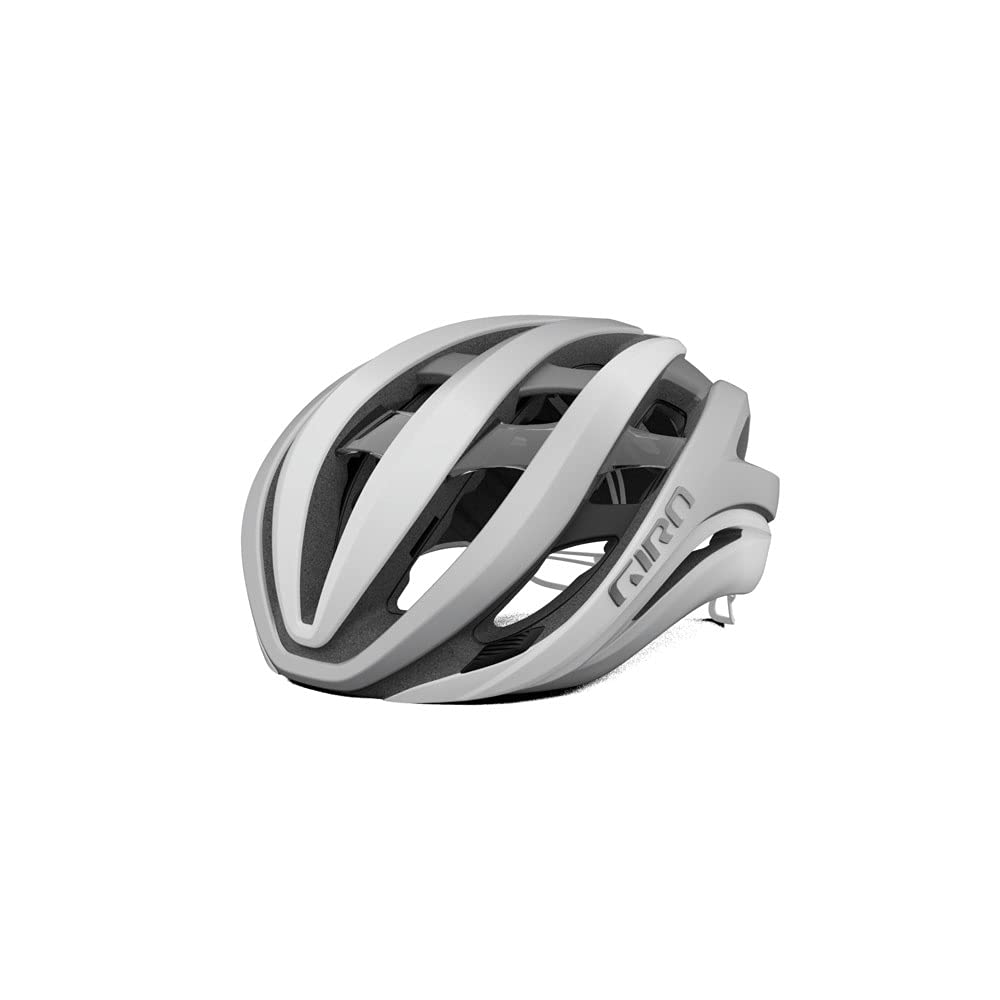 Giro Aether MIPS Strassenhelm Medium/55-59 cm matte white/silver, Medium/55-59 cm matte white/silver