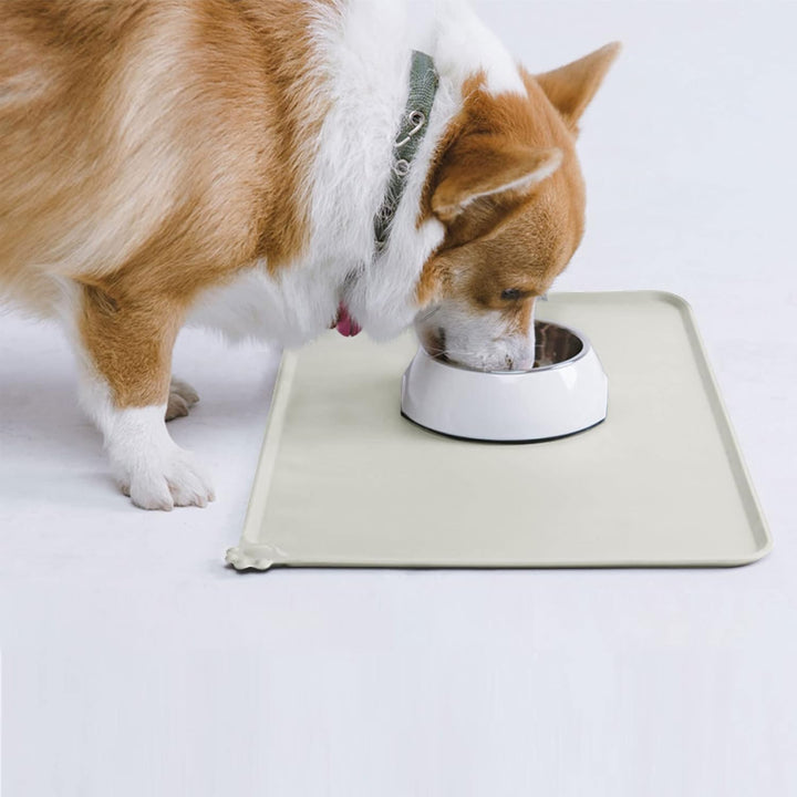 AUDWUD Silikon wasserdicht Hund und Katze Haustier Fütterung Matte,Anti-Rutsch-Tiernapf Matte,Hausti