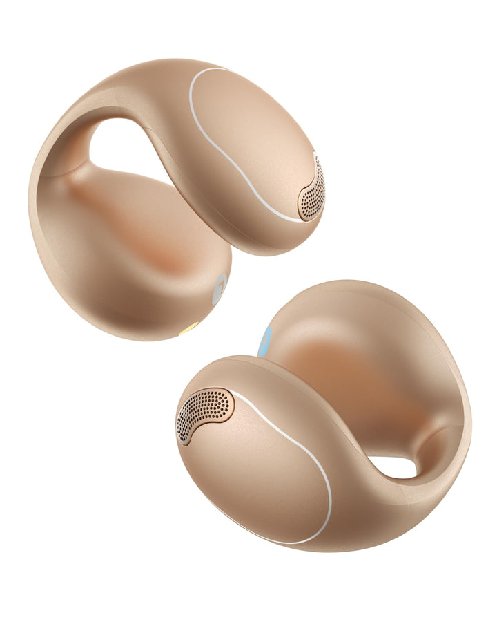 soundcore C40i von Anker, Open-Ear Earbuds, Clip-On Kopfhörer, flexibles Gelenk-Design, Tastensteuer