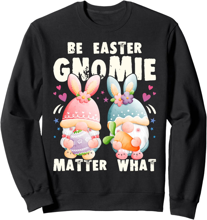 Ostern Gnome, Osterwichtel mit Hasenohren, Osterfeier Sweatshirt