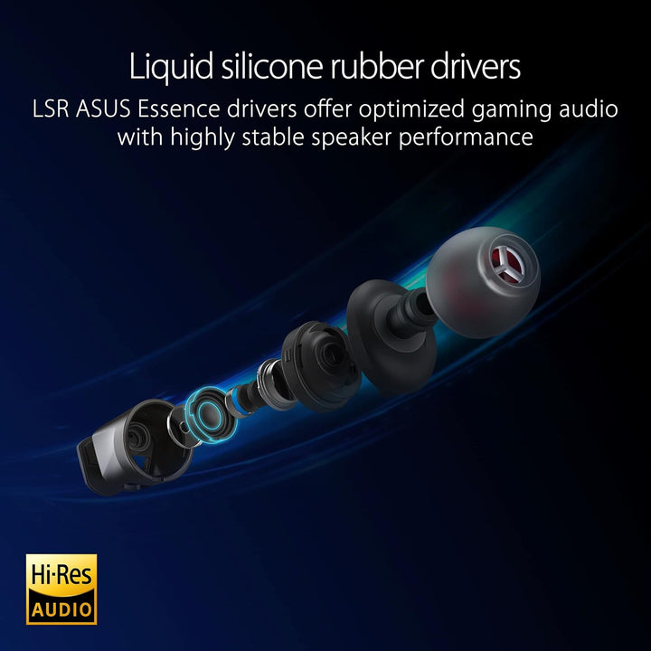 ASUS ROG Cetra II Core In-Ear-Gaming-Kopfhörer (3,5-mm-Stecker, kompatibel mit PCs, Notebooks, Mobil