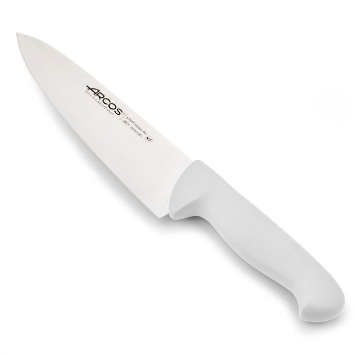 Arcos Chefmesser mit Nitrum Edelstahlklinge 20 cm - Professionelles Küchenmesser, Vielseitig Einsetz