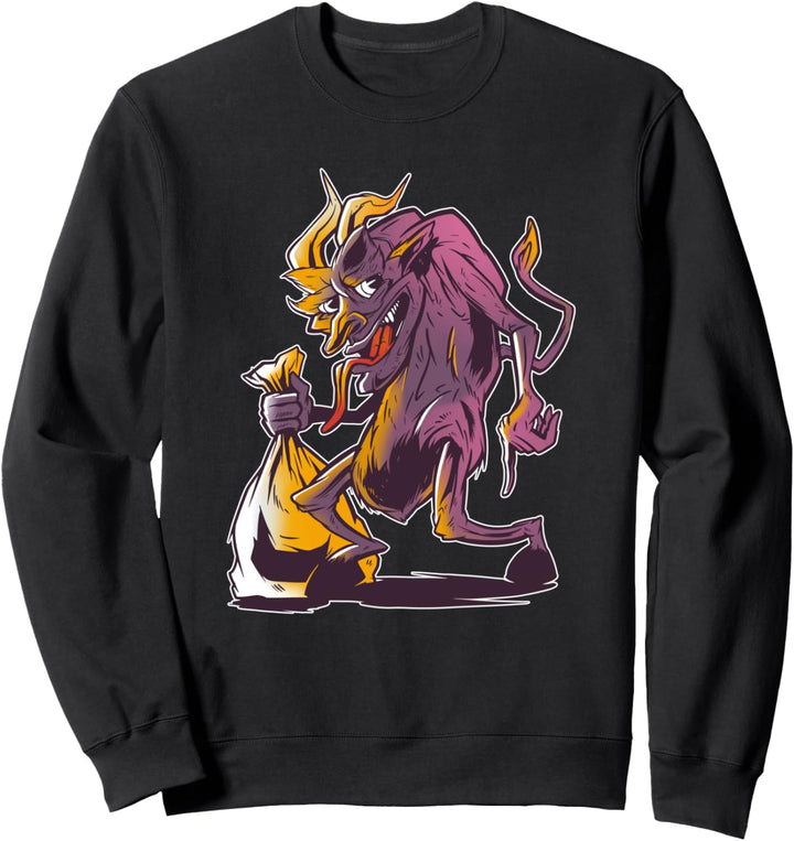 Krampus Anti-Weihnachtsfeiertage Sweatshirt