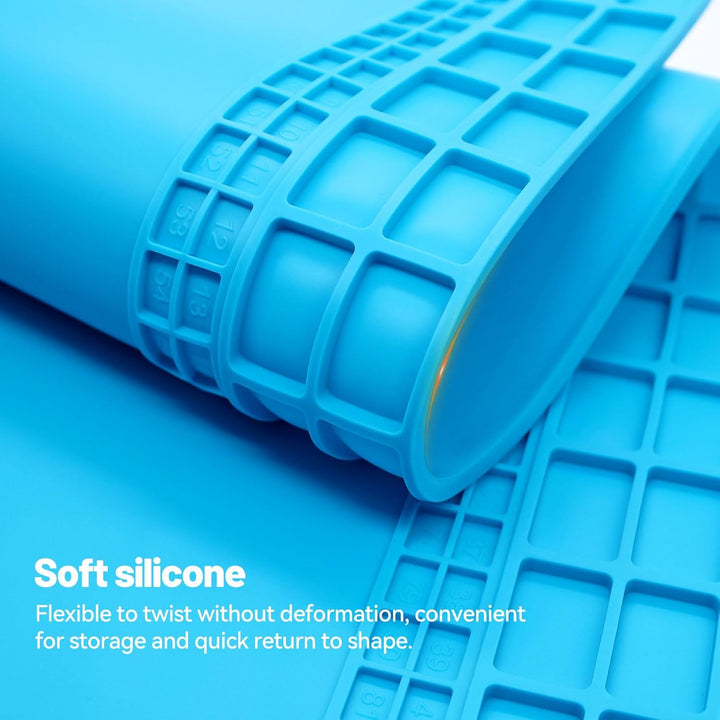 Lötmatte Silikon Extra Gross 60 × 35cm Antistatische Reparatur Matte Silikonmatte Arbeitsmatte Werks
