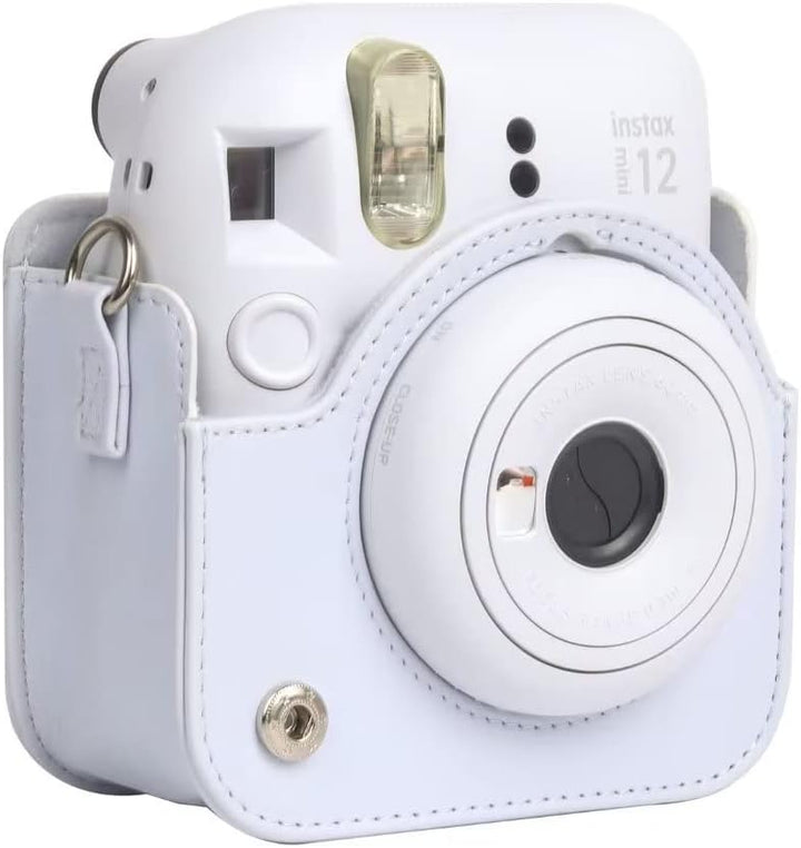 Berfea Schutzhülle für Kamera kompatibel mit Fujifilm Instax Mini 12, Sofortbildkamera Zubehör Set,