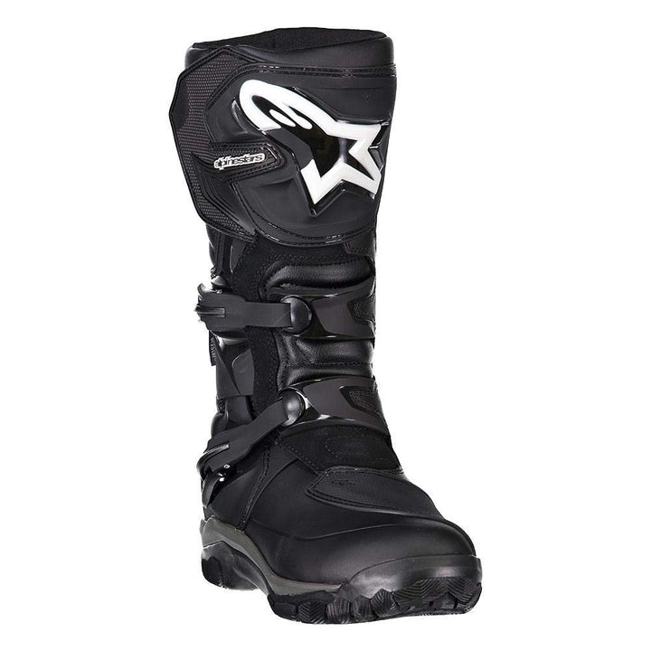 Alpinestars Corozal Adventure wasserdichte Motorradstiefel 40/41 EU Schwarz, 40/41 EU Schwarz