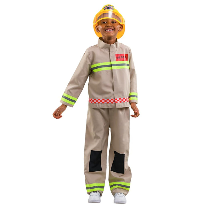 PRETEND TO BEE 1340 Notdienste Fire Fighter Fancy Dress, Multicoloured, 5-7 Jahre