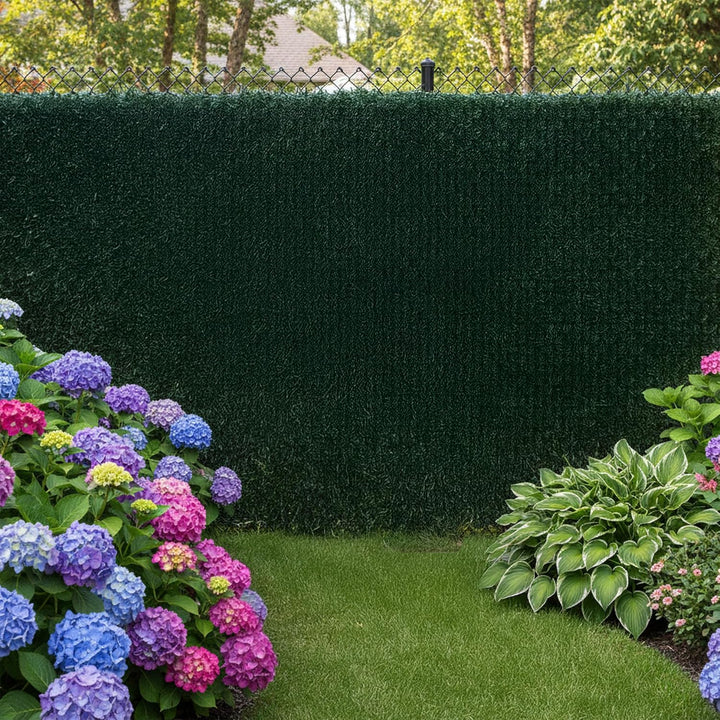 Zelsius Balkon Sichtschutz Tanne | 300 x 100 cm | Blickschutz ohne Bohren | Windschutz für Balkon, G