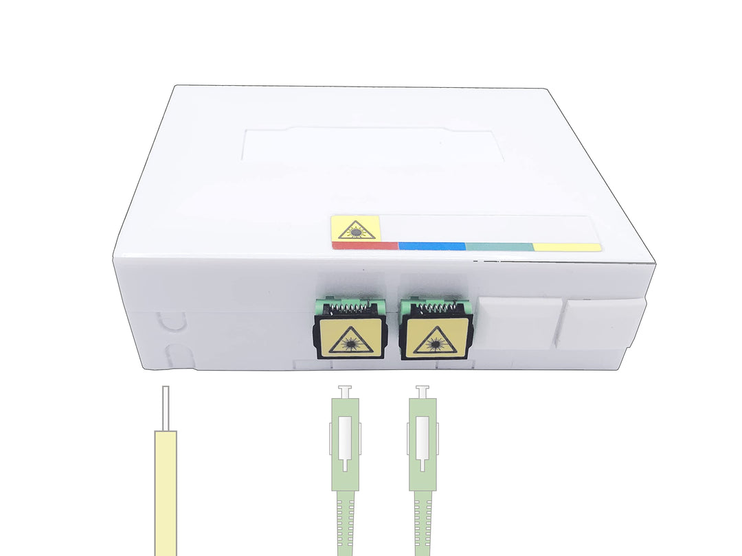 Elfcam® - Optischer Terminalanschluss (PTO) für FTTH, optischer Port mit SC/APC (2 optische Ports)