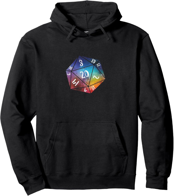 Universe D20 Dice DnD T-Shirt im Vintage/Retro-Look Pullover Hoodie