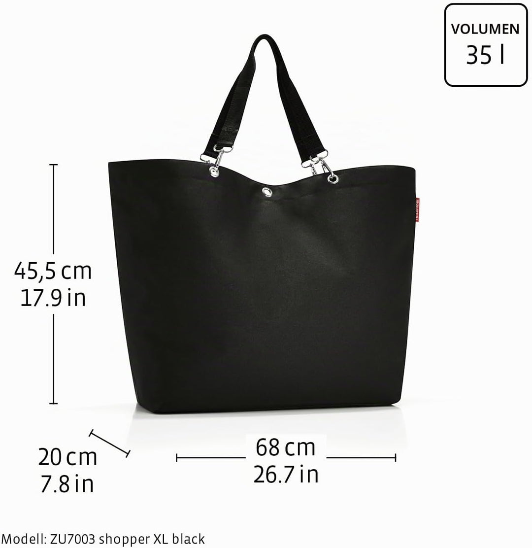 reisenthel shopper XL – Geräumige Shopping Bag und edle Handtasche in einem – Aus wasserabweisendem