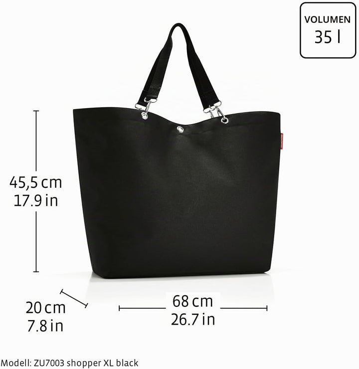 reisenthel shopper XL – Geräumige Shopping Bag und edle Handtasche in einem – Aus wasserabweisendem