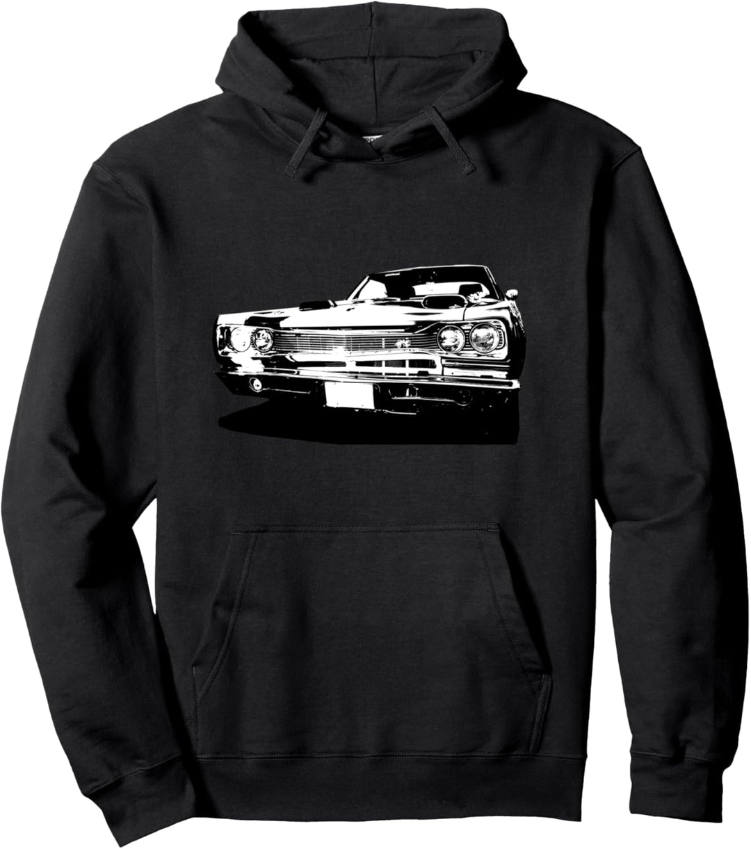 Motorpsycho Vintage Muscle Car 60er 70er Schlitten Pullover Hoodie