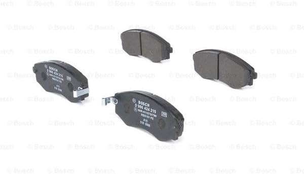 Bosch BP098 Bremsbeläge - Vorderachse - ECE-R90 Zertifizierung - vier Bremsbeläge pro Set
